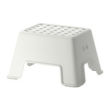 IKEA专业宜家代购伯蒙踏脚凳儿童防滑塑料板凳浴室小椅子2色