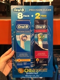 澳洲直邮代购 BRAUN Oral-B通用可替换电动牙刷头EB25 精准深层