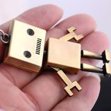 制创意汽车钥匙扣链送男女朋友圣诞节礼物创意豪礼机器人钥匙扣定
