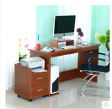 高端台式电脑桌抽屉柜组合家用床头柜简约现代组合写字台办公桌子