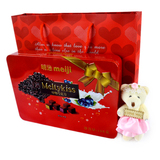 包邮明治雪吻夹心巧克力180g礼盒装婚庆成品喜糖含糖情人节礼物