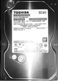 东芝(TOSHIBA) 1TB 7200转32M SATA3 台式机硬盘 1000G 高清硬盘