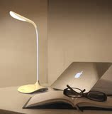北欧风极简LED护眼台灯阅读灯usb充电可调光折叠书桌灯床头灯