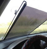 汽车防晒遮阳挡自动伸缩卷帘遮阳帘车窗遮光垫隔热阳台天窗防晒档