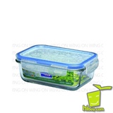 LOCK & LOCK 長方型玻璃食物盒 LLG421饭盒便当盒保鲜盒 香港代购