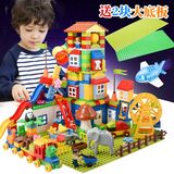 兼容乐高儿童大颗粒积木拼装玩具1-2-4岁3-6周岁男孩男童女孩益智