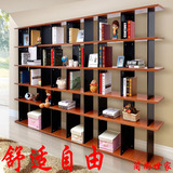 现代简约书架自由组合板式书柜宜家具多功能书橱门厅柜货架置物架