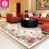 KOKO欧式客厅地毯 防滑吸水 高端品质卧室书房提花地毯脚垫