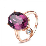 简丹采用施华洛世奇元素水晶S925银戒指女韩版时尚潮人食指指环