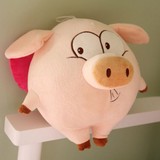 创意可爱大号天使猪布娃娃毛绒玩具猪公仔玩偶创意 生日礼物女