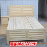 广州定做深圳全实木松木家具高箱床1.5米单双人床儿童储物箱体床
