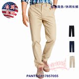 美国代购Tommy Hilfiger汤米经典款男士商务休闲长裤净色简洁