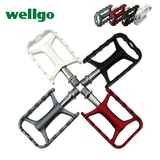 台湾Wellgo/维格 QRD-M111轴承培林脚踏山地自行车脚蹬折叠车脚踏