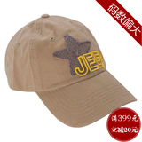 JEEP吉普帽子专柜正品四季帽可调节太阳帽棒球帽司机帽JW11AD001