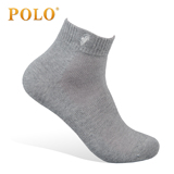 Polo袜子男士运动袜男夏季薄款棉袜 男中筒透气网眼男袜子3210
