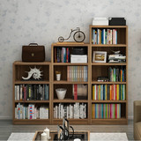 简约现代板式创意书柜子 简易自由组合书柜书架宜家风格格子柜