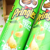 保证正品！美国进口零食Pringles品客薯片(洋葱味)169g加量装