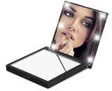 LED美容化妆镜 折叠式美容化妆镜 双面6灯头LED化装镜