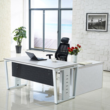 简约现代办公桌椅主管经理桌总裁老板桌家用时尚单人电脑桌大班台