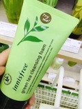 韩国化妆品正品Innisfree悦诗风吟有机绿茶纯净洗面奶150ml