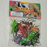 包邮仿真橡胶动物模型 昆虫爬行玩具 多款昆虫爬行动物玩具模型