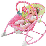 新款婴儿多功能电动摇椅 音乐振动 儿童轻便可折叠 按摩躺椅