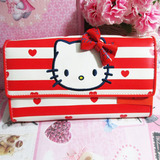外贸正品HELLO KITTY凯蒂猫钱包 卡通韩版女式钱包中长款皮夹