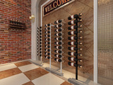 壁挂式实木红酒架创意个性红酒架宜家酒柜吧台时尚酒架酒窖酒架