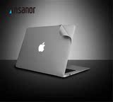 苹果笔记本贴膜Macbook Air Pro11 12 13 15寸全身贴膜腕托膜AB膜