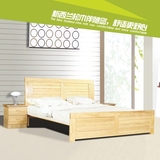 特价新西兰松木床实木床成人床双人储物高箱床1.8米1.5米儿童家具
