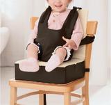 日本Cogit正品儿童宝宝皮质便携式可折叠餐椅餐垫 可调节增高坐垫