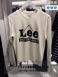 三冠 LEE专柜正品 2015秋季新品男士长袖T恤L14707K99K15