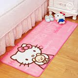 毯客可爱hellokitty粉色卡通家用儿童房间卧室飘窗床边毯地毯地垫