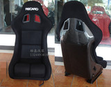 RECARO赛道版桶型座椅 RAK黑色绒布黑碳纤改装座椅 赛车座椅