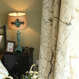 Cicero西塞罗 定制雪尼尔窗帘美式欧式简约加厚遮光客厅卧室飘窗
