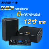 SNSIR/申士 56+E20 12寸 家庭ktv音响套装 专业会议舞台套装