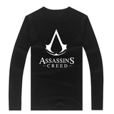 刺客信条Assassin'sCreed新款秋男士长袖T恤男装韩版潮流圆领体恤