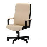 重庆宜家家居IKEA代购马克姆转椅皮质家用办公转椅电脑椅职员椅