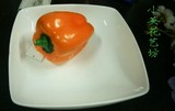仿真柿子椒 蔬菜模型 早教道具橱柜装饰品仿真辣椒青椒拍摄道具