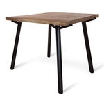 北欧个性实木餐桌设计师创意树枝造型咖啡厅桌椅方桌LOFT复古桌子