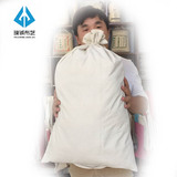 棉布袋定做   面粉棉布袋  现货空白棉布面粉袋  量大可印图案