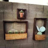 多肉画框 植物相框 组合盆栽壁挂 墙面绿植花盆 园艺工具收纳