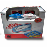 创新遥控船 Q版 双人游戏 电动玩具模型迷你高速 快艇游艇轮船