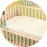 环保无任何胶水婴儿童benetree1.2米婴儿床垫3D椰棕垫 绿床床垫色