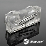 Bitspower 双D5改装上盖亞克力版本-BP-2D5TOPAC-BK