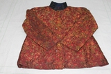 老旧棉袄收藏七八十年代道具对襟 缎子棉袄MA597八成新