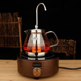 玻璃煮茶壶 带抽水电陶炉套装 耐热玻璃壶电磁炉专用多功能养生壶