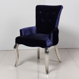 欧式后现代椅子新古典沙发椅书桌椅实木餐椅扶手椅休闲椅布艺特价