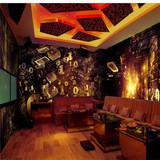 3D创意KTV星空无缝墙纸壁纸卧室大型壁画酒吧立体个性墙壁画