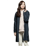 韩版时尚女装长袖外套字母印花牛仔衬衫连衣裙秋冬新款